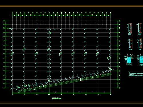 3幢輕鋼結構廠房全套施工圖紙解析 建筑、結構、水電與土建一體化設計